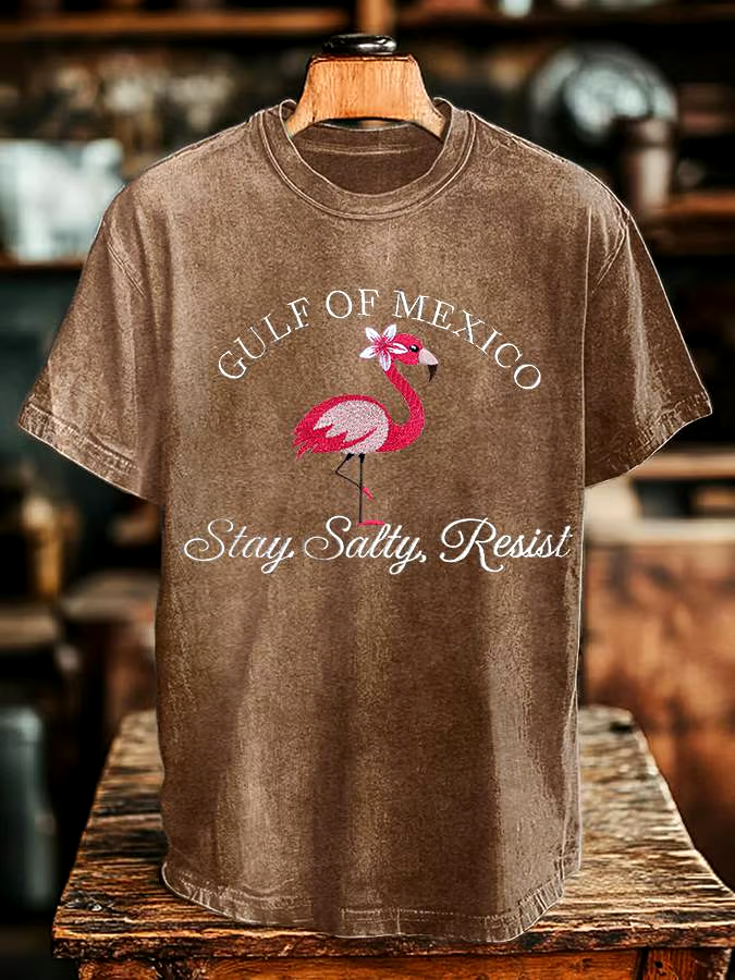 🌊Buy 3 get 12% off丨Men's Gulf Of Mexico Print T-shirt