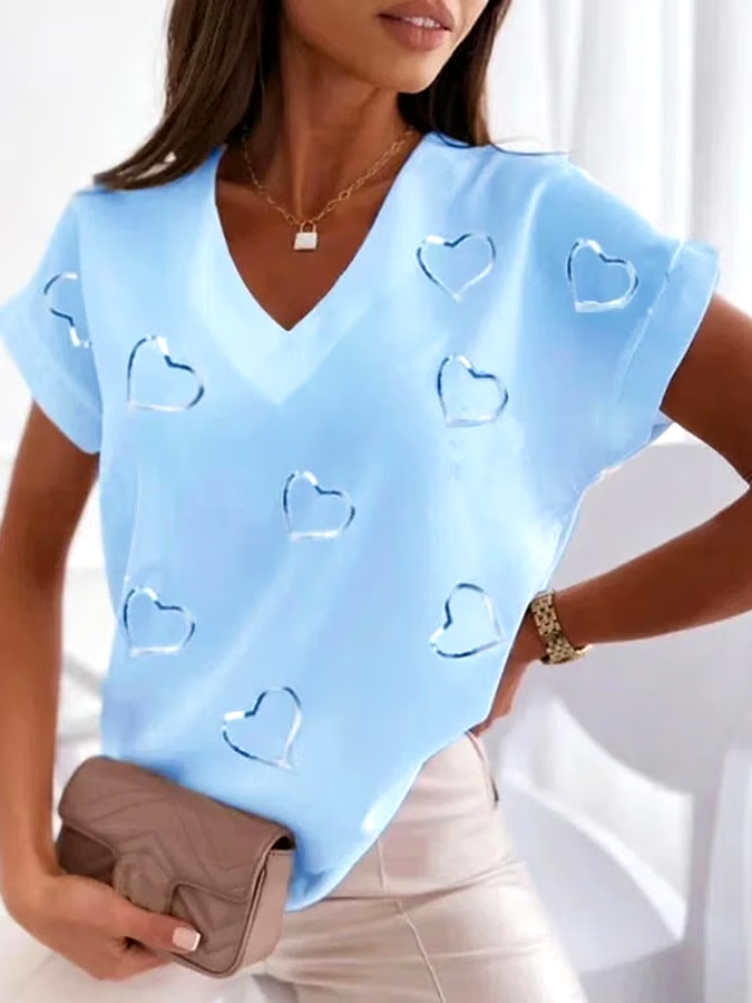 🎀Buy 3 get 12% off丨Women's Breast Cancer Print Short Sleeve T-Shirt